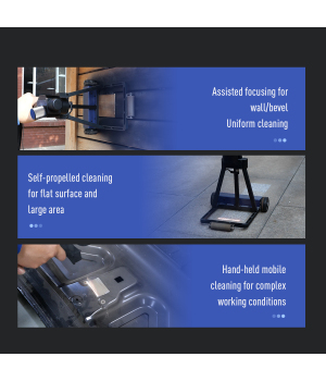 SFX 200W Self-propelled Backpack Laser Cleaning Machine Pulse Laser Cleaner Rust Paint Plating Remover